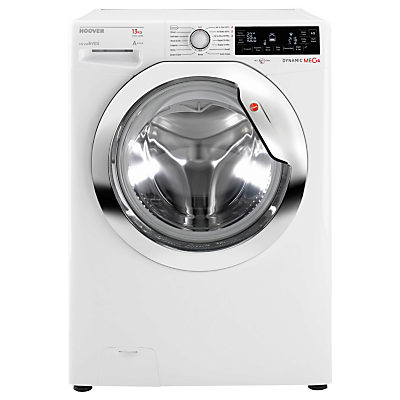Hoover Dynamic Next with One Touch DMP 413AIW3 Freestanding Washing Machine, 13kg Load, A+++ Energy Rating, 1400rpm Spin, White Hoover Dynamic Next with One Touch DMP 413AIW3 Freestanding Washing Machine, 13kg Load, A+++ Energy Rating, 1400rpm Spin, White